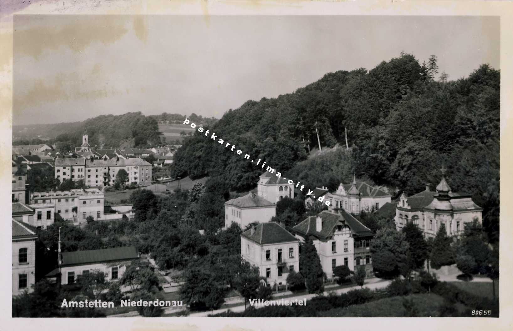 Amstetten Villenviertel 1942